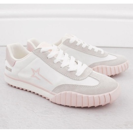 Naisten urheilukengät Big Star NN274868 valkoinen 2