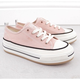 Sneakers Pink Big Star NN274207 Pink vaaleanpunainen 2
