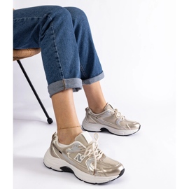 Kultaiset klassiset urheilulenkkarit kultainen 1