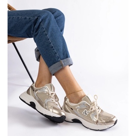 Kultaiset klassiset urheilulenkkarit kultainen 2