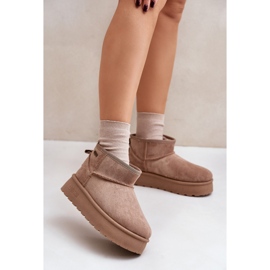 Matalatasoiset lumisaappaat Big Star OO274A100 beige 1