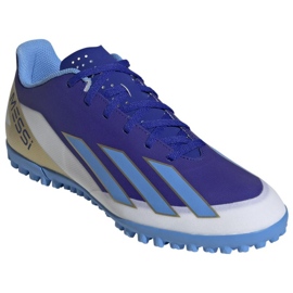 Adidas X Crazyfast Club Messi Tf ID0726 kengät sininen 1