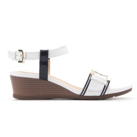 Geox D Marykarmen D kiilakengät D828QD 05402 C0899 valkoinen 1