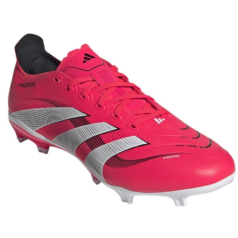 Adidas Predator League FG/MG ID3745 jalkapallokengät punainen 1