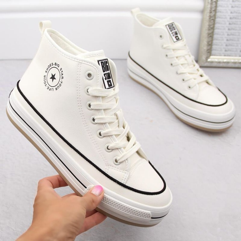 Big Star OO274061 valkoiset lenkkarit valkoinen 1