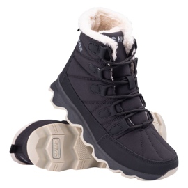 Hi-Tec Snow saappaat musta eristetty musta 1