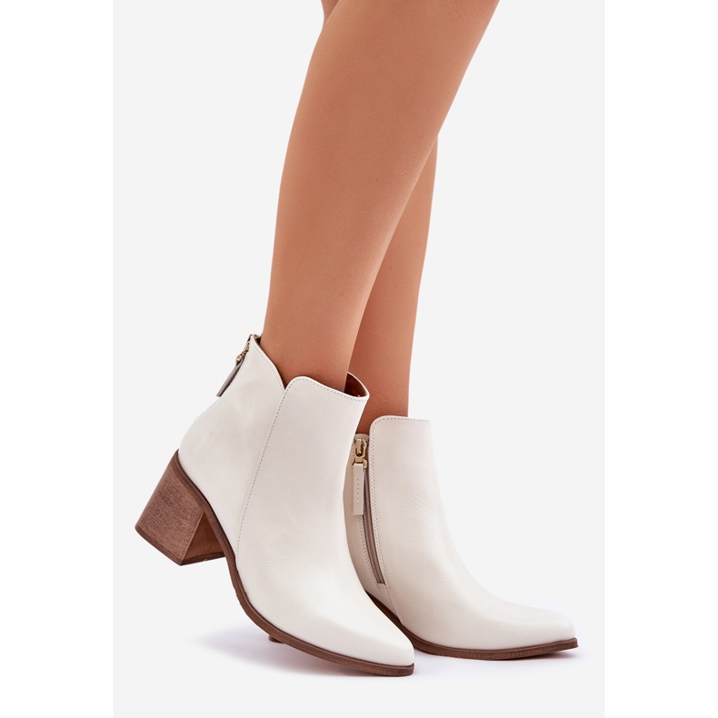 Botit postitse luonnonahka zazoo 3673 valkoinen 1