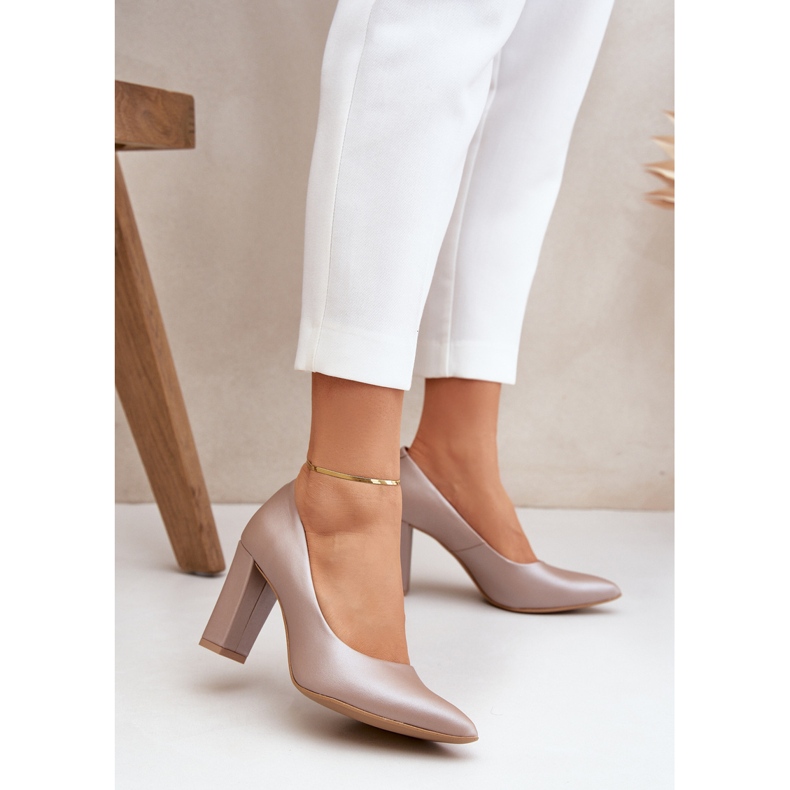 Lewski Shoes Satiinipumput Lewski -kengät 2453 beige 2