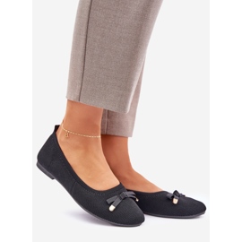 Mesh Ballerinas mustalla keulalla 1