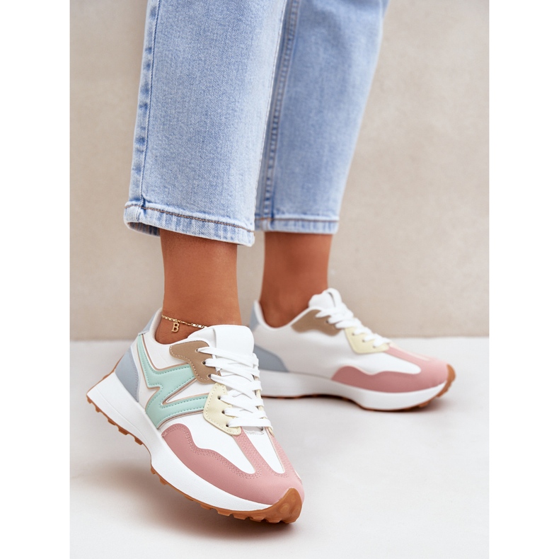 Lenkkarit lenkkarit urheilukengät multikolor vaaleanpunainen 2