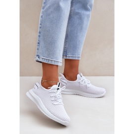 Naisten konsedissa mesh -urheilukengissä valkoiset valkoinen 2