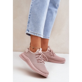 Pink -Mesh -in -pink -in -pink Sports Shoes vaaleanpunainen 2