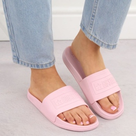 Naisten flops Big Star OO274036 Pink -uima -allas vaaleanpunainen 6