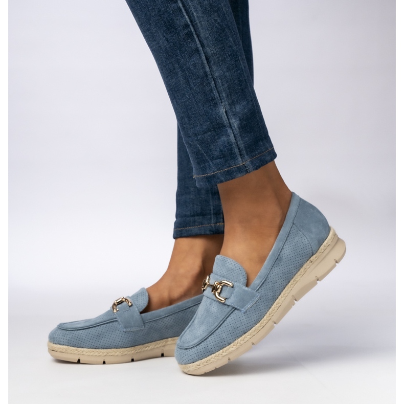 Rei'itetyt naisten leipomot sinisellä sisustuksella sininen 1