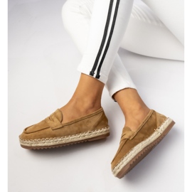 Espadrilles naisten kamelin leivänlaitteet beige 2