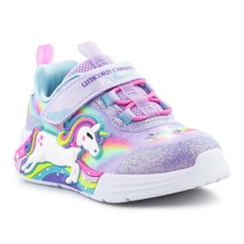 Skechers S-Lights Tyttöjen Unicorn Chaser kengät 302298N-LVMT violetti 2