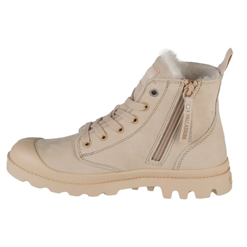 Palladium pampa hi zip wl 95982-217 palladium kengät beige 1