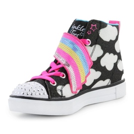 Skechers Twinkle Toes -kengät: Twinkle Sparks - Shooting Star 314775L-BKMT musta 8
