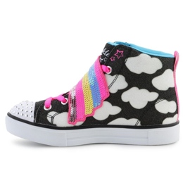 Skechers Twinkle Toes -kengät: Twinkle Sparks - Shooting Star 314775L-BKMT musta 9