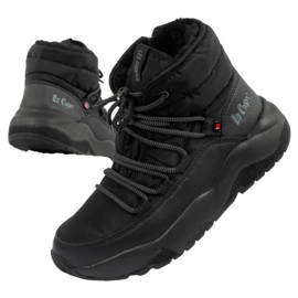 Lee Cooper LCJ-24-03-3066L eristetyt lumisaappaat, musta 6