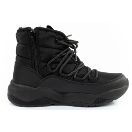 Lee Cooper LCJ-24-03-3066L eristetyt lumisaappaat, musta 9