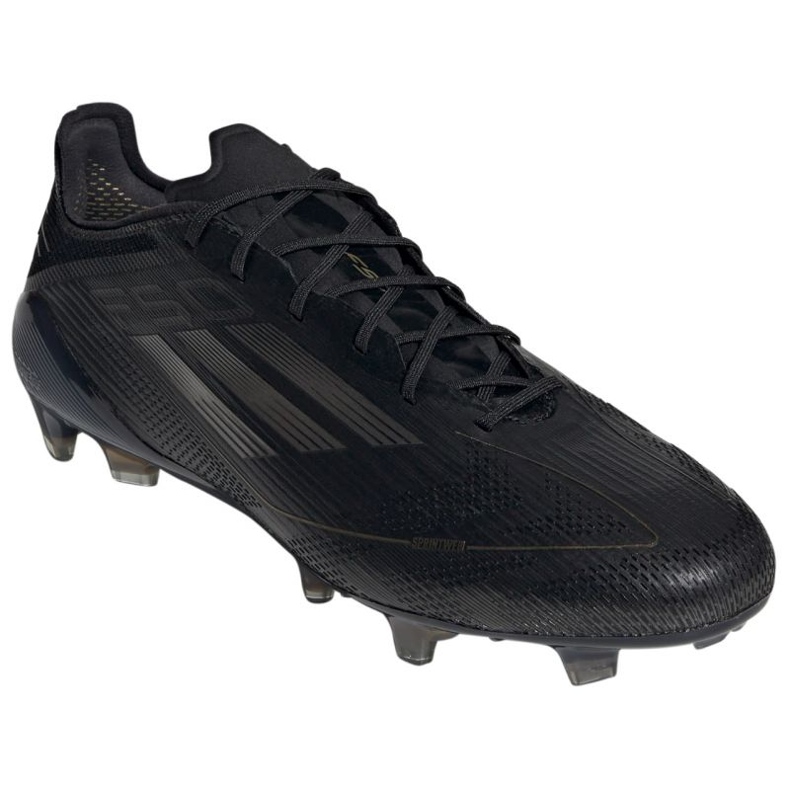 Adidas F50 Elite FG IE387 Mustat jalkapallokengät 1