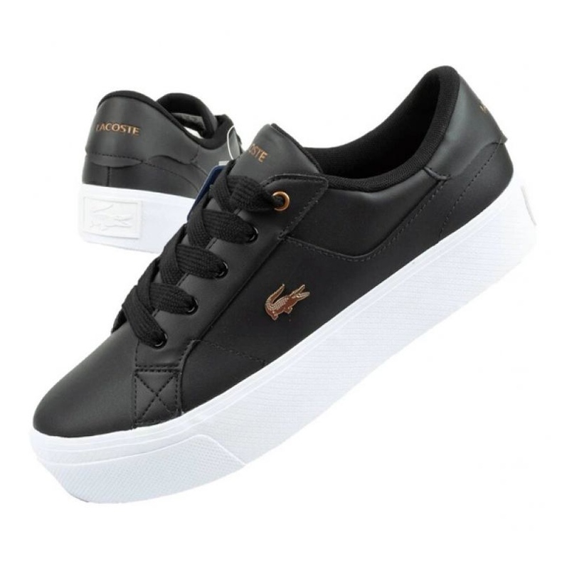 Lacoste Ziane Platform W 13312 urheilukengät musta 1