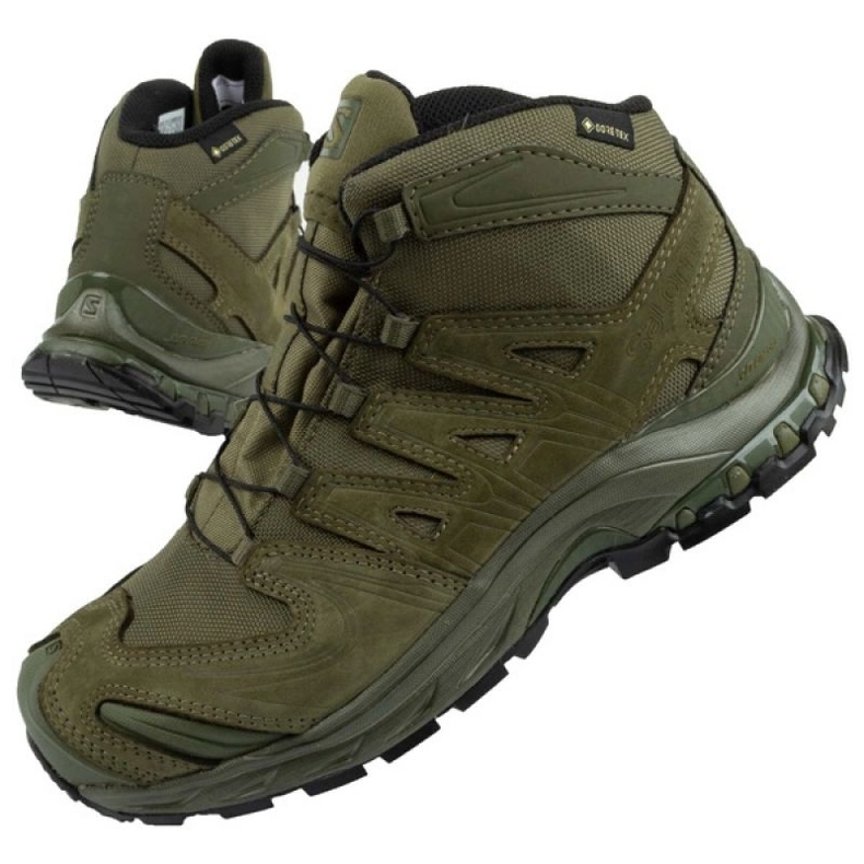 Salomon Xa Forces M 409778 vaelluskengät vihreä 1