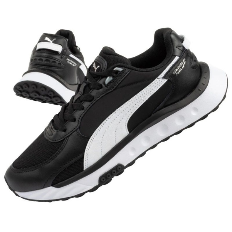 Puma Wild Rider Route -kengät 381597 05 musta 1