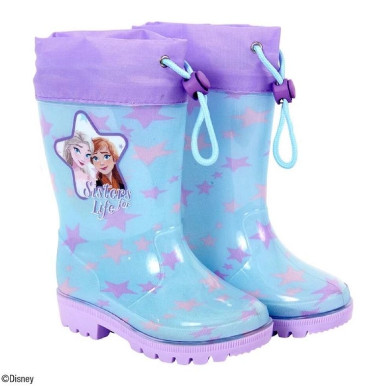 Coqui Perletti Galoshes Land of Frozen 98077 sininen 1