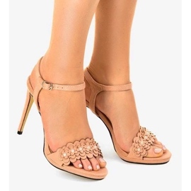 Mukavat naisten mokasiinit luonnonnahasta, naisten nahkakengät vihreä 1