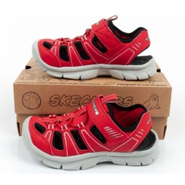 Skechers Relix 406520L/RDBK sandaalit punainen 9