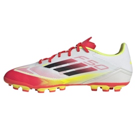 Adidas F50 League 2G/3G AG IE1262 Valkoiset jalkapallokengät valkoinen 2