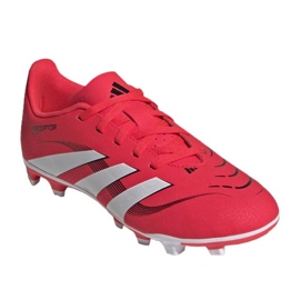 Adidas Predator Club FG/MG ID3813 Punaiset jalkapallokengät punainen 1