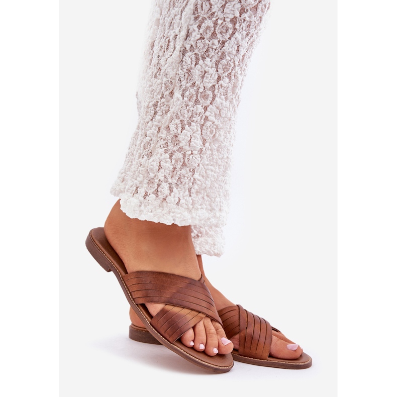 Lewski Shoes Nahkaiset naisten Lewski -kengät 3682 kameli ruskea 1