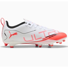 Puma Ultra 5 Play FG/AG 108170-01 Valkoiset kengät valkoinen 1