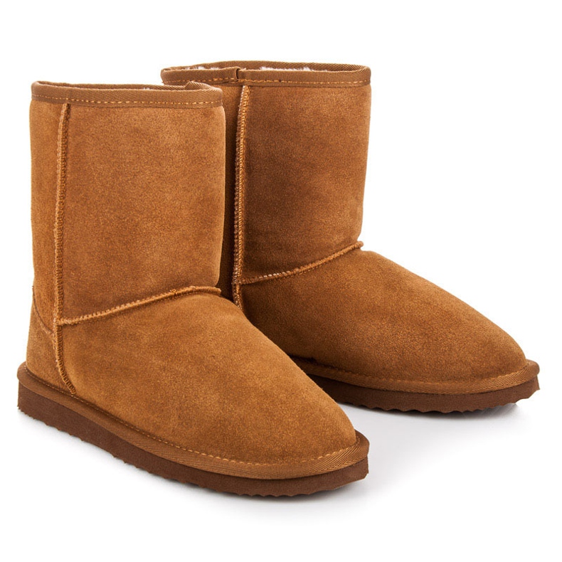 Coco Perla Naisten nahkaiset lumikengät ruskea monivärinen 1