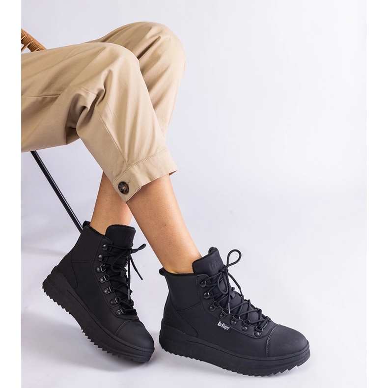 Mustat lämpimät saappaat Lee Cooper LCJ-23-31-3028L 2