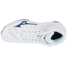 Mizuno -aaltojännite 2 Mid V1GA246511 valkoiset kengät valkoinen 2