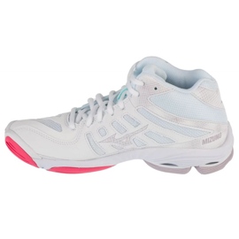 Mizuno -aaltojännite 2 Mid V1GC246520 Valkoiset kengät valkoinen 1