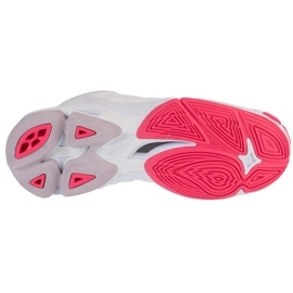 Mizuno -aaltojännite 2 Mid V1GC246520 Valkoiset kengät valkoinen 3