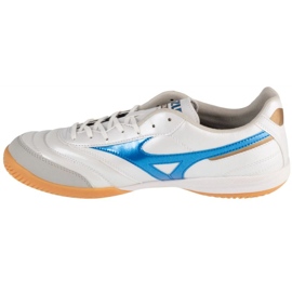 Jalkapallokengät Mizuno Morelia Sala Pro Q1GA241325 valkoinen 1