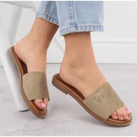 Naisten tossut Big Star RR274619 Beige 2