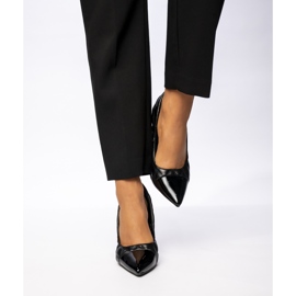 Naisten Veronique -mustat pumput 1