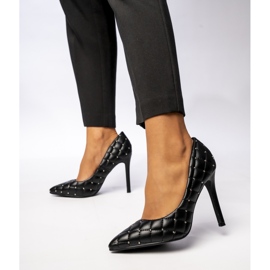 Naisten lumorin musta korkokengät 1