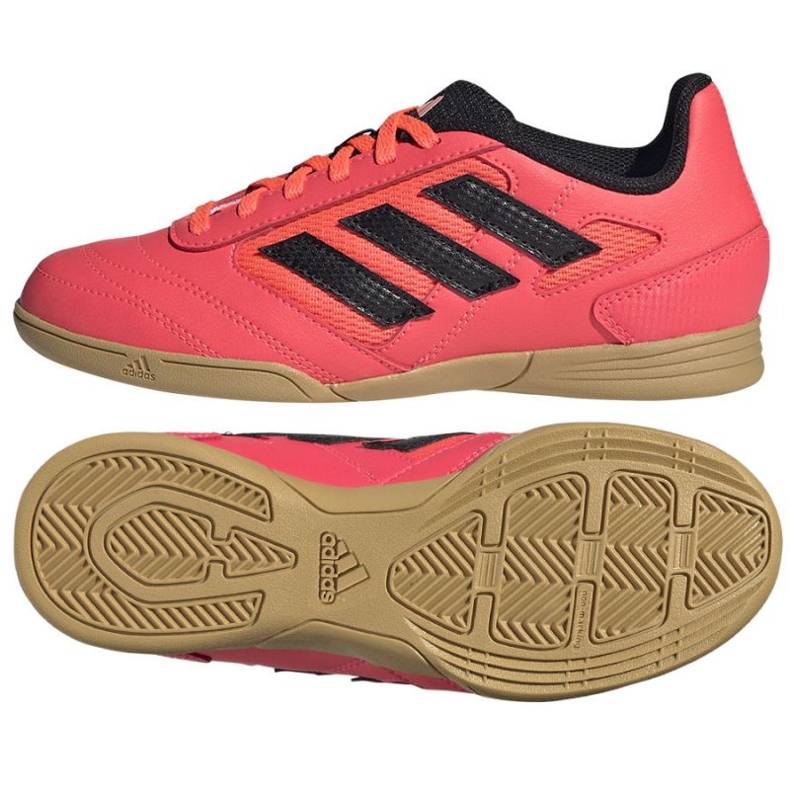Adidas Super Sala 2 IG8754 jalkapallokengissä punainen 1