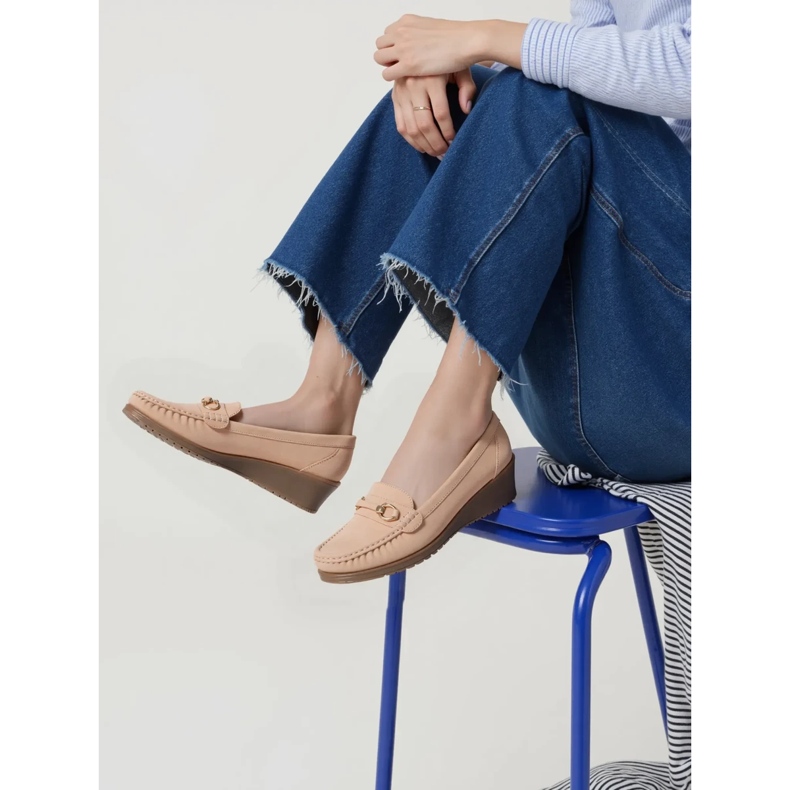 Naisten Mirena Pink Leafers vaaleanpunainen 2