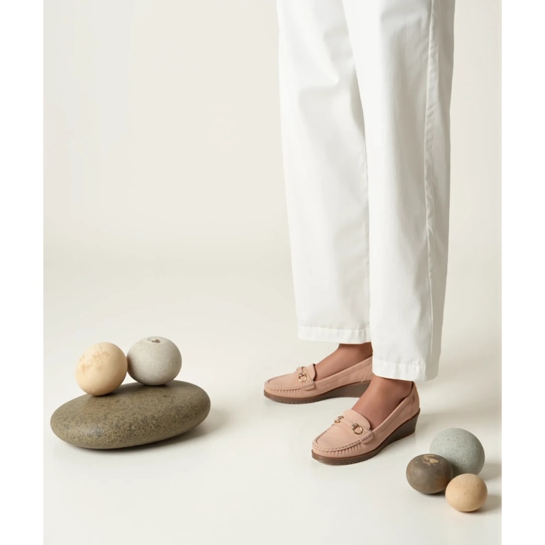 Naisten Mirena Pink Leafers vaaleanpunainen 1