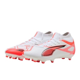 Puma Ultra 5 Play+ FG/AG 108168 01 Jalkapallokengät valkoinen 1