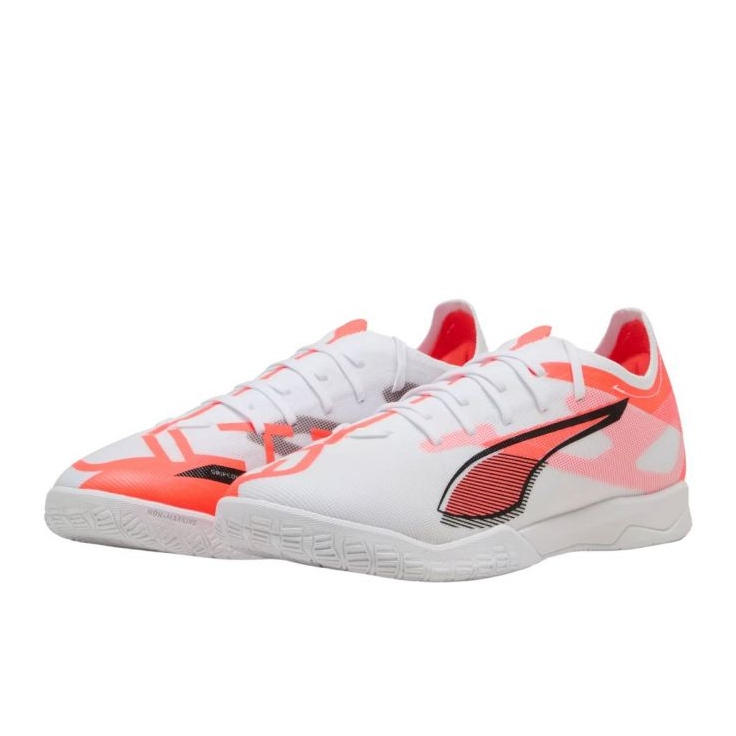 Puma Ultra 5 Match It 108346 01 jalkapallokengät valkoinen 1